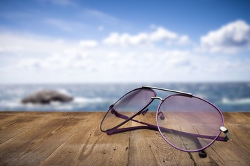 Fototapeta na wymiar Sunglasses, Aviator Glasses, Sun.