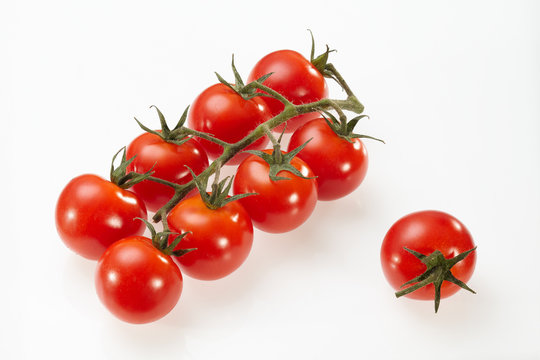 Tomato isolated on white background