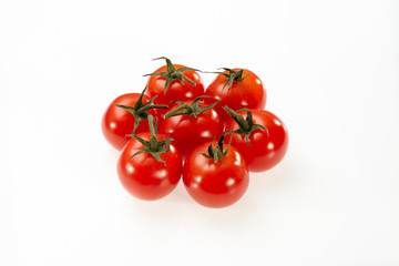 Tomato isolated on white background