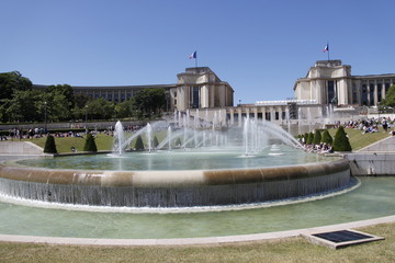 Bassin du Trocad&eacute;ro &agrave; Paris