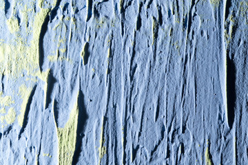blue decorative plaster as a background