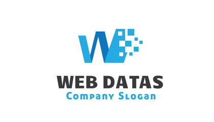 Web Datas Logo template