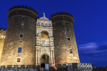 Castel Nuovo in Naples, Italy