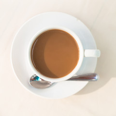 Obraz na płótnie Canvas One cup of coffee