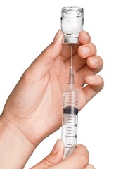 Syringe, Vaccination, Injecting.