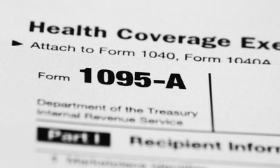 Obamacare IRS tax form 1095