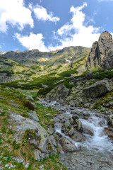 Fototapeta na wymiar Mlynicka dolina, Vysoke Tatry (Mlinicka valley, High Tatras) - Slovakia