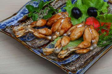 Roasted Frog legs