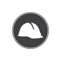 Construction helmet icon