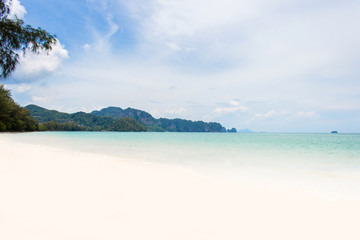 ao nopparat thara landscape of sea beach at krabi thailand
