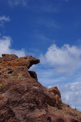 Fototapeta na wymiar Felsen auf Madeira