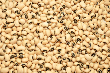 Black Eye Beans Background