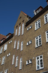 Fototapeta na wymiar Germany, Flensburg, Big Apartmenthouse