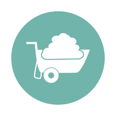 Wheelbarrow icon