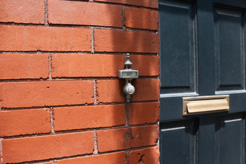 Doorbell and mail slot
