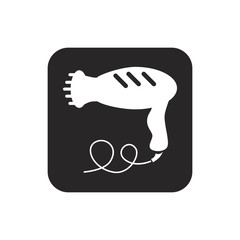 Hair dryer icon