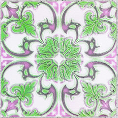  Beautiful ceramic tiles patterns handcraft from thailand In the