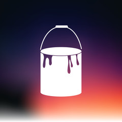 Bucket of paint icon