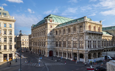 Fototapeta na wymiar Wiener Opernhaus