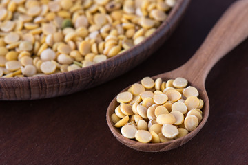 Peeled Split Soy Bean