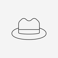 hat line icon