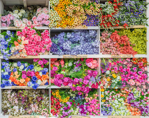 colorful flowers background