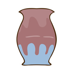 vase isolated illustration