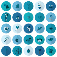 Happy Valentines Day Icons