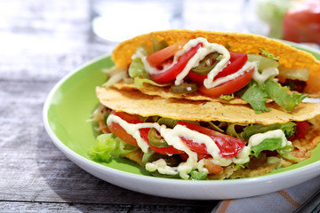 mexican taco classic minced beef