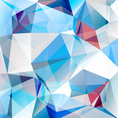 blue crystal background