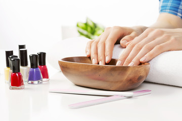 In spa salon