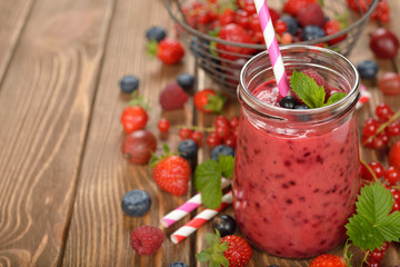 Dietary berry smoothies