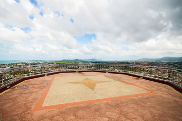 Phuket Town from Khao Rang viewpoint