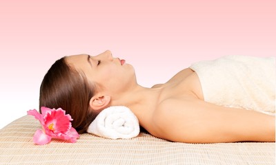 Obraz na płótnie Canvas Spa Treatment, Health Spa, Massaging.