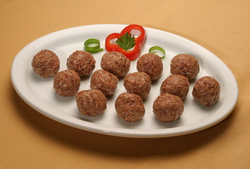 Raw Meatballs