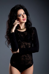 студийный женский портрет