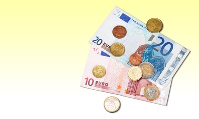 European Union Currency, Coin, Currency.