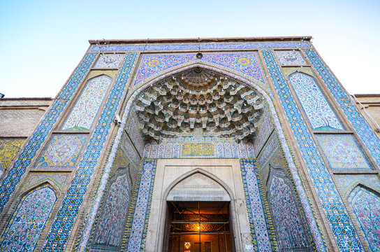 Magnificent Vakil Mosque in Shiraz, Iran