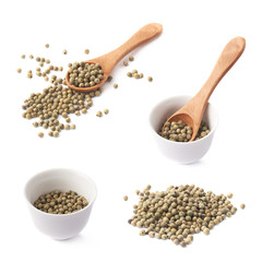 Mulitple green peppercorn compositions