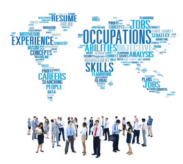 Occupation Job Careers Expertise Human Resources Concept