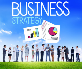 Business Strategy Data Analysis Development Concept
