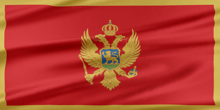 Montenegro Flag.