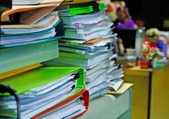 pile of document waiting to manage