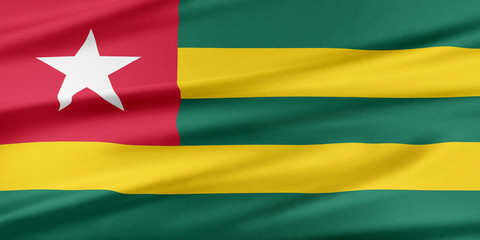 Togo Flag.