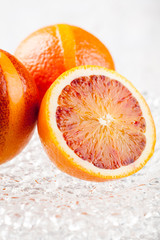 Fresh blood oranges