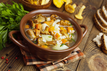 Mushroom soup