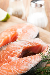 Fresh salmon