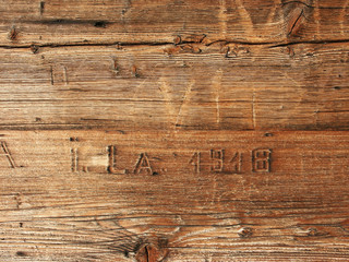 Holzwand