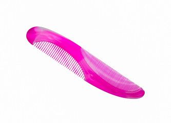 pink hair comb