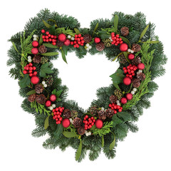 Romantic Christmas Wreath